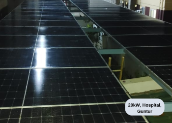 20 kW Solar Installation in Guntur for hospital