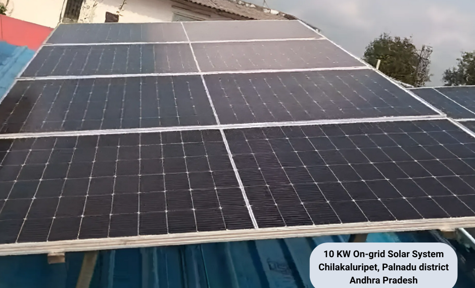 HPCL Petrol bunk, Chilakaluripet - 10 kW Solar Installation in palnadu 1